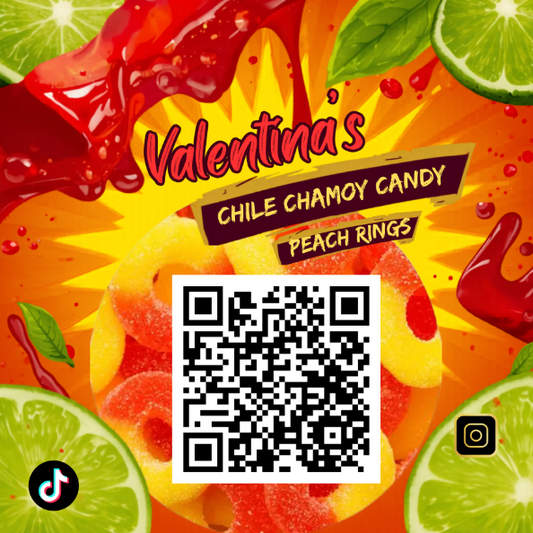Chamoy Peach Rings